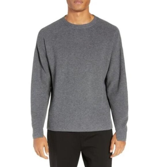 River Stone wool blend sweater XL ribbed soft heavy weight split side hems - Picture 6 of 11